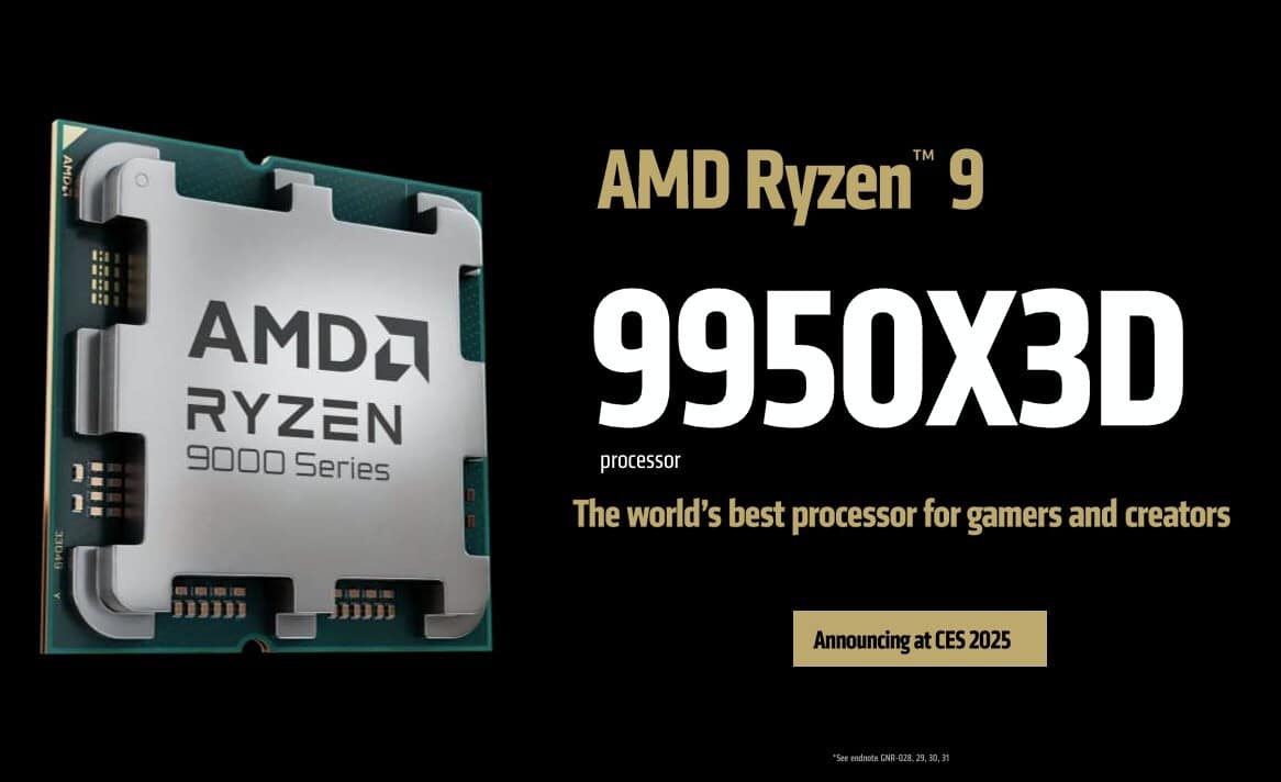 AMD lança os Ryzen 9 9000X3D