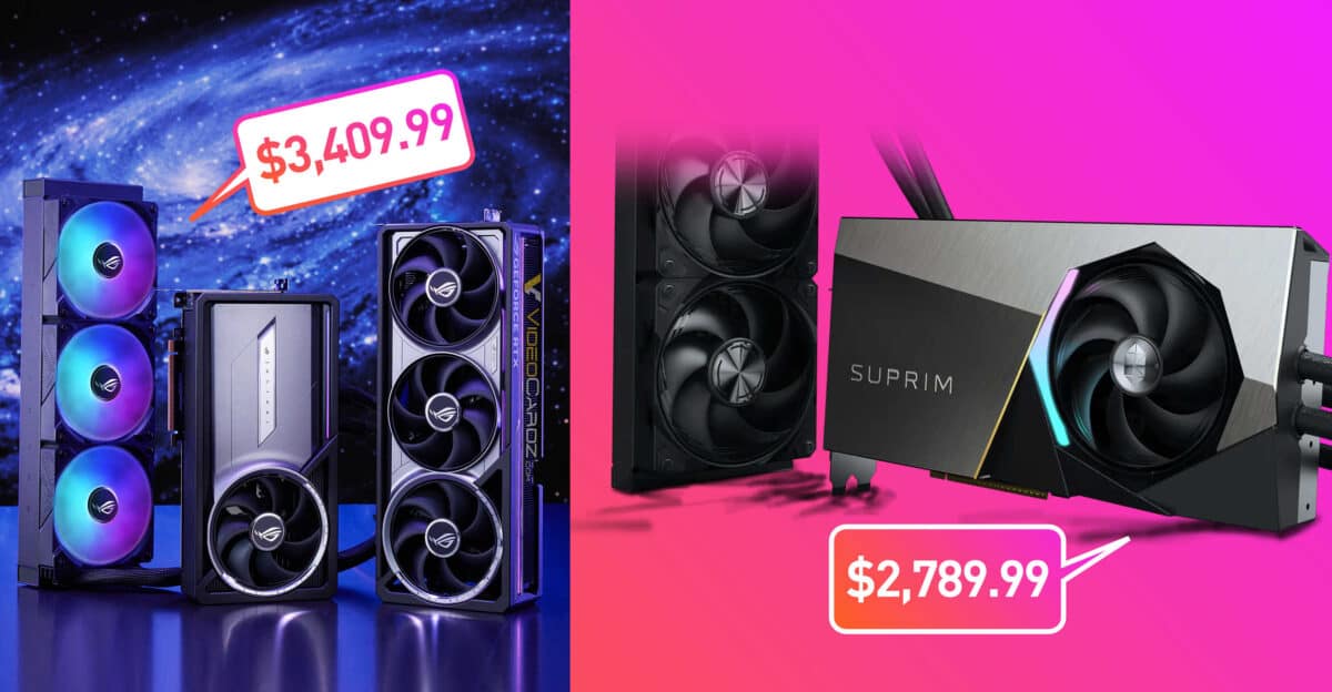 Preços das MSI e ASUS RTX 50 estão a subir nas lojas oficiais