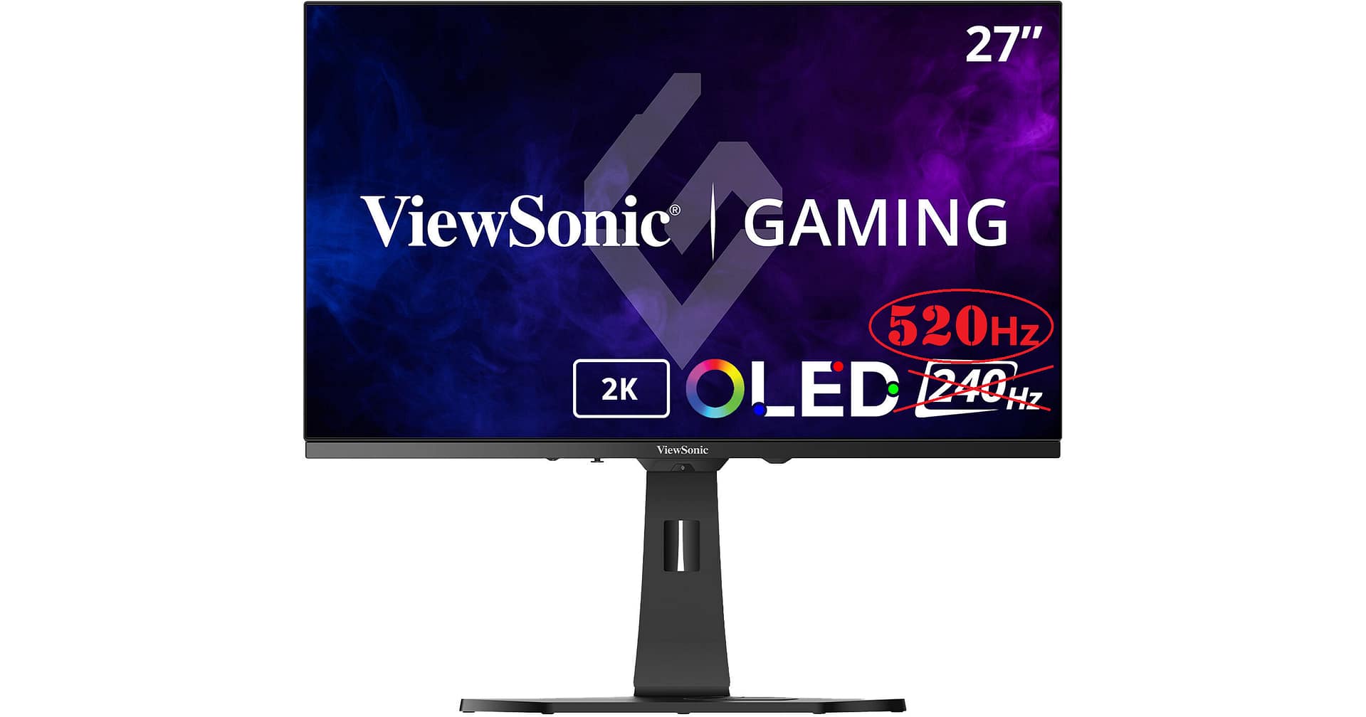 Viewsonic pode apresentar Monitor OLED 520Hz na CES 2025