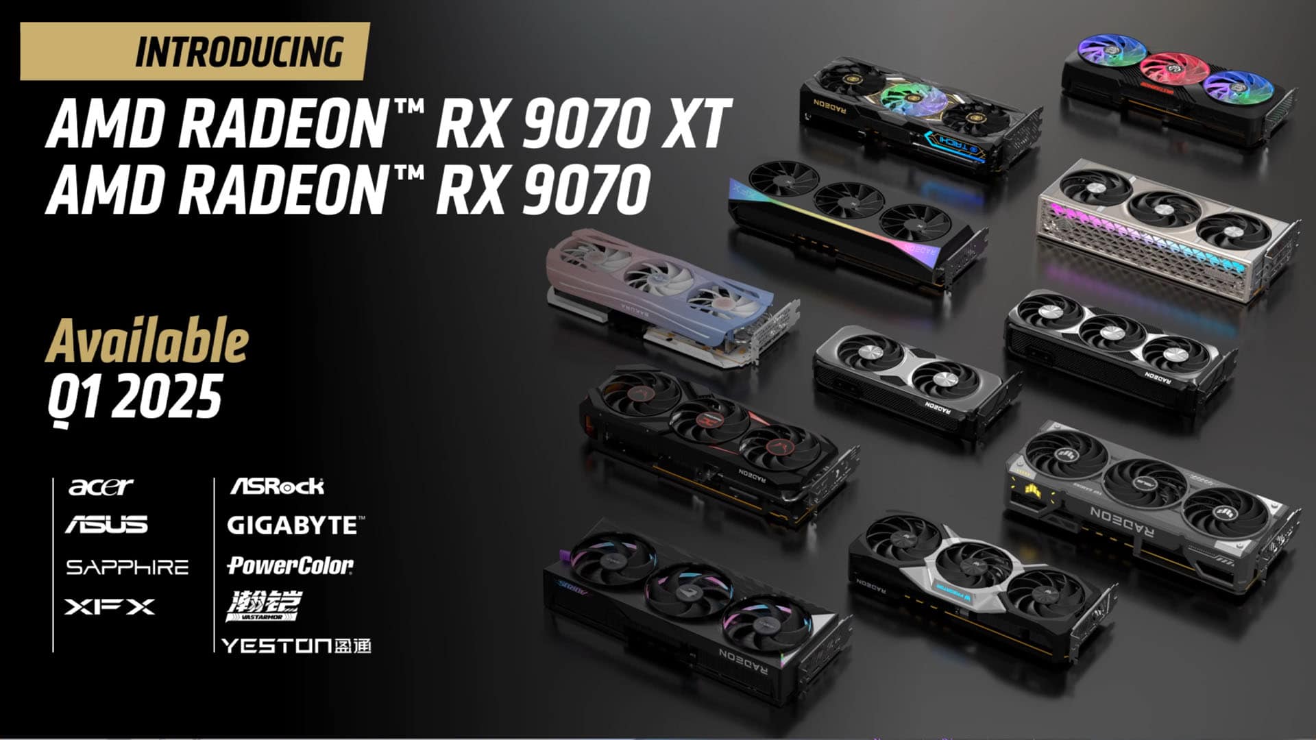 AMD RX 9070 XT reviews a 22 de Janeiro , Lançamento dia 24 de Janeiro