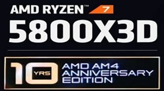 AMD Volta a lançar o Ryzen 5800X3D para comemorar os 10 anos do AM4