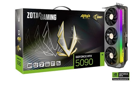 Zotac Confirma  Specs para RTX 5090 AMP Extreme Infinity com 600W TDP