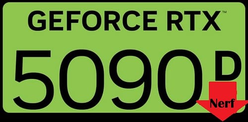 Nvidia RTX 5090D vai levar Nerf para o mercado mercado Chines, RTX 5080 Super/Ti para o fim do Ano