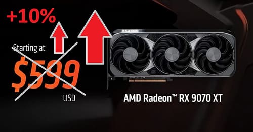 AMD vai subir o preço das Graficas em 10% devido ao aumento do preço da RAM