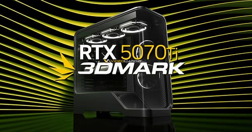 RTX 5070Ti 16% mais rápida que a RTX 4070Ti Super no 3Dmark