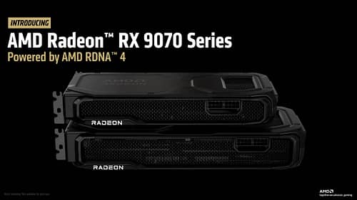 AMD Apresentou as RX 9070 e RX 9070XT a 549$ e 599$