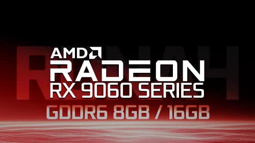 Asus RX 9060XT aparecem listadas para versões de 8GB e 16GB