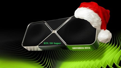 RTX 50 Super a tempo do Natal, é o que diz os novos rumores