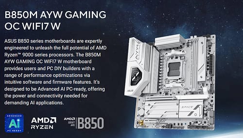 Asus B850M AWY Gaming OC WIFI7 W
