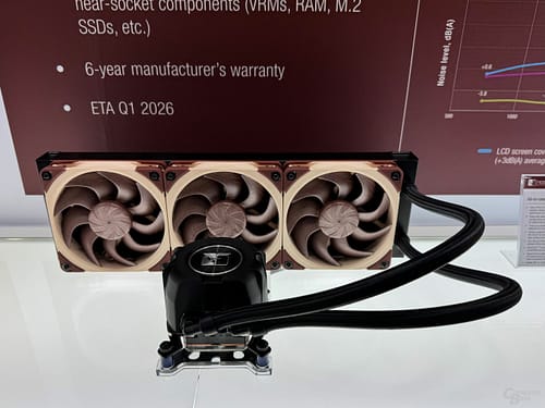 Primeiro AIO da Noctua apresentado na Computex