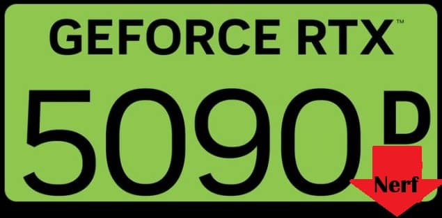 Nvidia RTX 5090D vai levar Nerf para o mercado mercado Chines, RTX 5080 Super/Ti para o fim do Ano