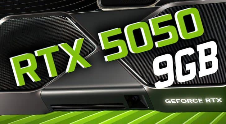 Nvidia RTX 5050 9Gb em GDDR7 deverá sair na Computex