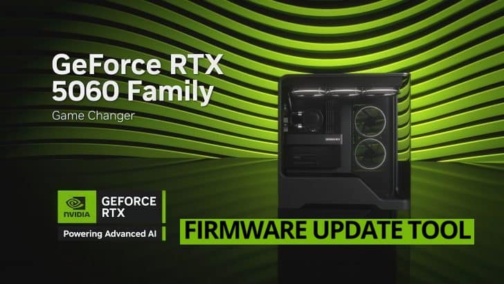 Actualização de Firmware para Nvidia RTX 5060