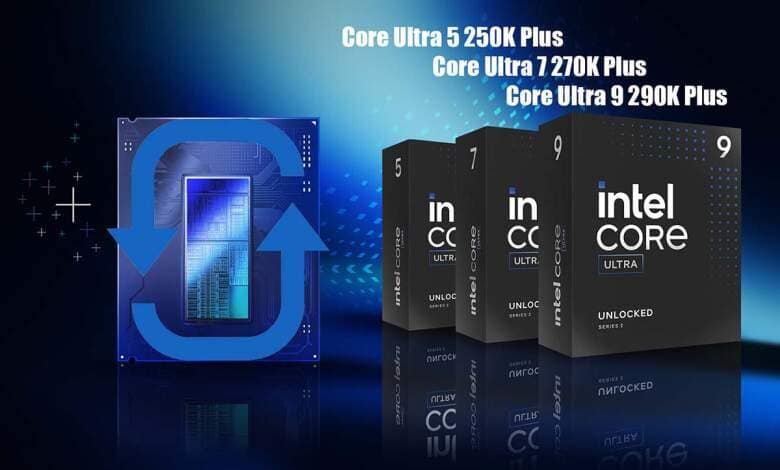 Especificações dos novos Intel Core Ultra PLUS 290K , 270K e 250K